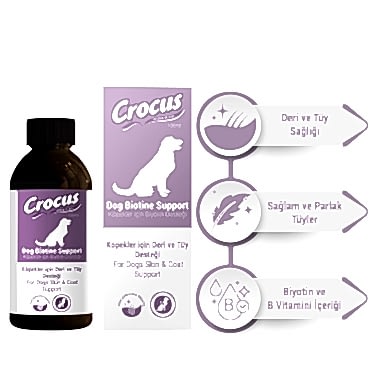 Crocus Köpek Tüy Sağlığı Damlası 100 Ml
