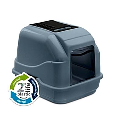 Imac Easy Cat 2nd Lıfe Kapalı Kedi Tuvaleti Mavi 50x40x40cm