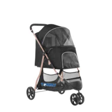 Tommy Evcil Hayvan Arabası Siyah 74.5*52.2*98cm Max 15kg