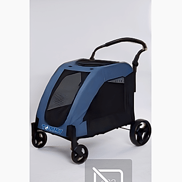 Tommy Evcil Hayvan Arabası Mavi 97*84*119cm Max 60kg