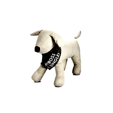 Beeztees Bandana Boyun Tasması Gri 35*29 Cm Large