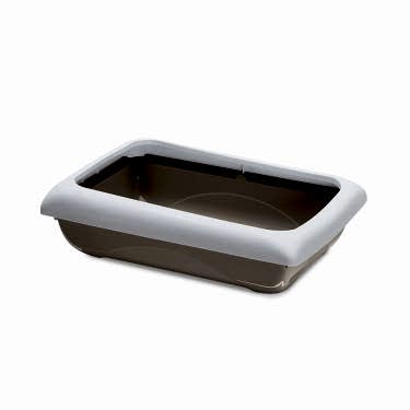 Imac Duo Kedi Tuvaleti + Kürek Bej/beyaz 59x40x28cm