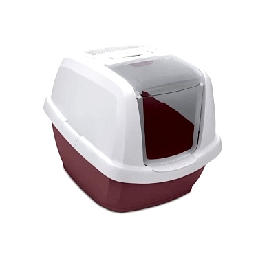 Imac Maddy Junıor Kapalı Kedi Tuvaleti Pembe/beyaz 57x43x41cm