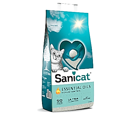 Sanicat Essential Oils Kokusuz Kedi Kumu 10 Kg
