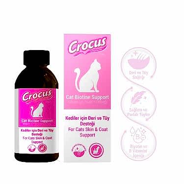 Crocus Kedi Tüy Sağlığı Damlası 100 Ml