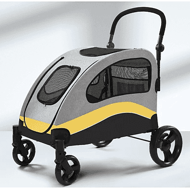 Tommy Evcil Hayvan Arabası Sarı 90*73*108cm Max 60kg