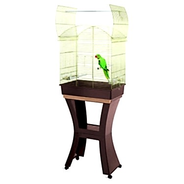 Imac Calla Ayaklı Papağan Kafesi Morcivert 65,5x43x76/148,5cm