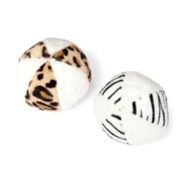 Karlıe Peluş Top Oyuncan 11cm Beyaz/siyah