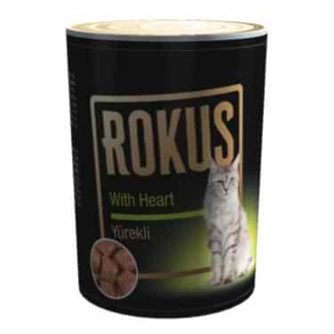 Rokus Yürekli Kedi Konservesi 410g Rok240410htacl1