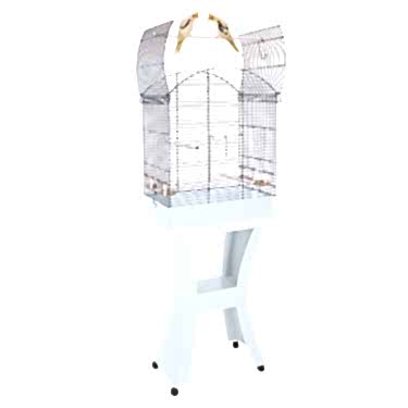 Imac Calla Ayaklı Papağan Kafesi Kahve/gold 65,5x43x76/148,5cm