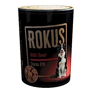 Rokus Dana Etli Köpek Konservesi 410g Rok240410lradl1
