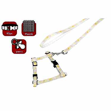 Karlıe Yavru Köp.göğüs Tasma+uzatma 25-35cm Mavi