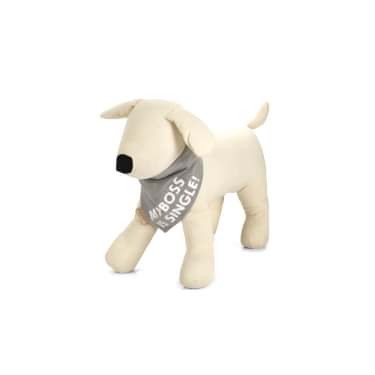 Beeztees Bandana Boyun Tasması Gri 22*12 Cm Small