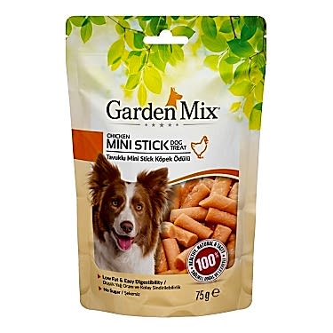 Garden Mıx Tavuklu Mini Stick Köpek Ödülü 75 Gr
