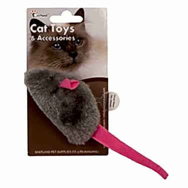Eastland Catnipli Peluş Dijital Sesli Fare 8cm