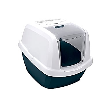 Imac Maddy Junıor Kapalı Kedi Tuvaleti Petrol Mavi 57x43x41cm
