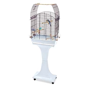 Imac Agata Delux Ayaklı Üstü Açılır Kuş Kafesi Mavi/mor 58x33x62,5cm