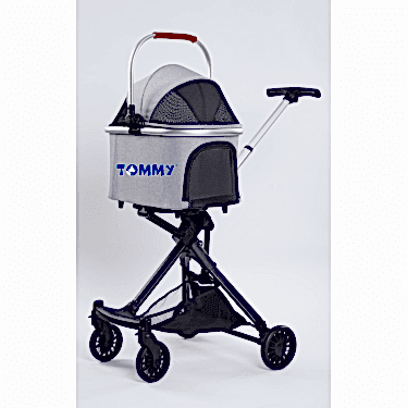Tommy Evcil Hayvan Arabası Gri 83*48.5*110cm Max 10kg