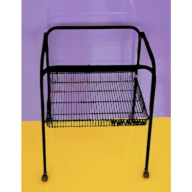 Dayang Kafes Ayaklığı Siyah 57x43x70 Cm