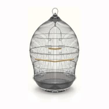 Dayang Kubbe Kafes 48,5x48,5x76 Cm Gri