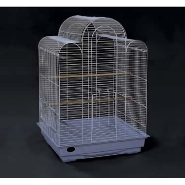 Dayang Kubbeli Kafes 47.5x36x69cm Beyaz