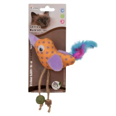 Eastland Matatabi Ve Catnipli Peluş Kuş 12cm