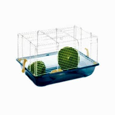 Imac Crıcetı 2 Hamster Kafesi Mavi 3-lü 45x30,5x27cm