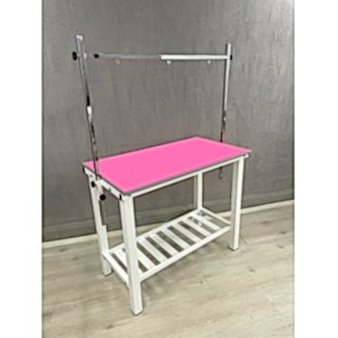 Sabit Traş Masası Pembe