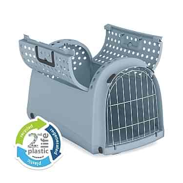 Imac Lınus Cabrıo 2nd Lıfe Üstü Açılır Evcil Hayvan Taşıma Çantası Mavi 52,5x32x34,5cm