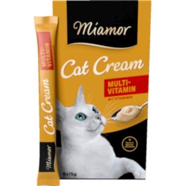 Mıamor Cream Multi Vitamin Kedi Ödülü 6x15 G