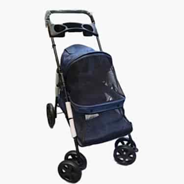 Tommy Evcil Hayvan Arabası 74,5x46,5x97,5cm Lacivert Max 15kg