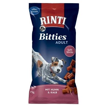 Rıntı Bıttıes Yetişkin Köpek Ödülü Tavuk-dana 75g