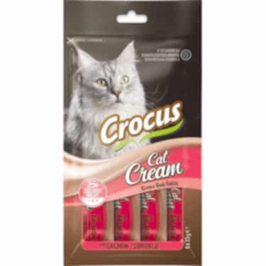 Crocus Somonlu Krema Kedi Ödülü 4x15g