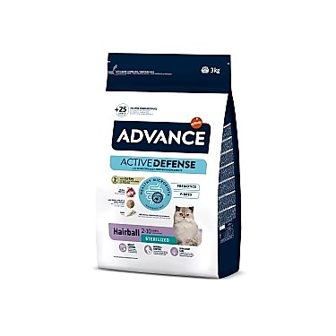 Advance Cat Sterılızed Haırball 3 Kg
