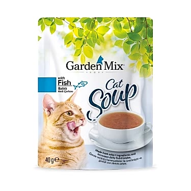 Gardenmix Balıklı Kedi Çorbası 40gr