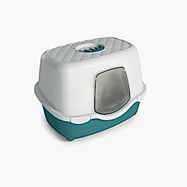 Stefanplast Tres Chıc Beyaz /yeşil Kedi Tuvaleti 56x39x39cm