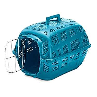 Imac Carry Sport Metal Kapılı Evcil Hayvan Taşıma Çantası Mavi 48,5x34x32cm