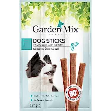 Gardenmix Somonlu Köpek Stick Ödül 3*11g 20‘li