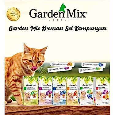 GARDEN MİX KEDİ KREMASI SET KAMPANYASI