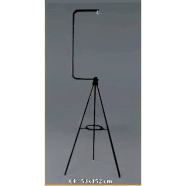 Dayang Kafes Ayaklığı 53x152cm Siyah