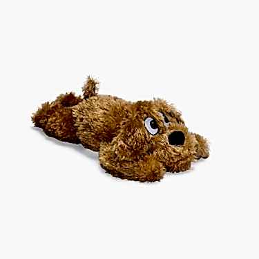 Karlıe Peluş Köpek Oyuncağı Sesli Kahverengi (32x20x12)