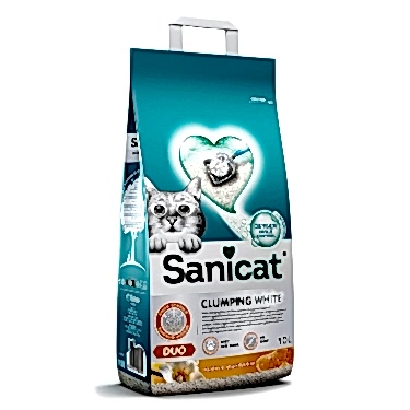 Sanicat Duo Vanilya Ve Mandalinalı Kedi Kumu 10 L