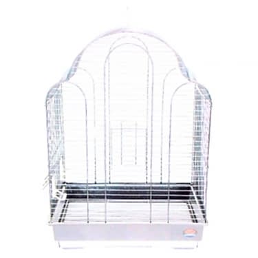 Dayang Papağan Kafesi 42x30x57 Cm Beyaz