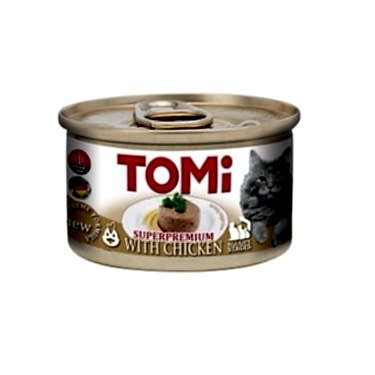 Tomi Kedi Tavuklu Yaş Mama 85g