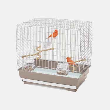 Imac Irene 3 Kuş Kafesi Bej 51x30x48cm