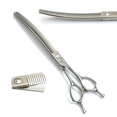 Hongmeı 45 Diş 7,5 İnç Eğri Ara Makas