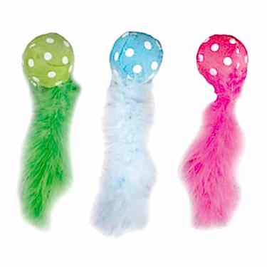 Karlıe Kuyruklu Peluş Top 14x4cm Karışık Renkli