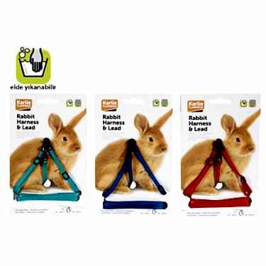 Karlıe Tavşan Tasma+uzatma 100cm / 20-30cm